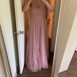 Jenny Yoo Whipped Apricot Bridesmaid Dress